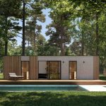 14m x 4.2m Modular "Artisan" Floor Plan 2 Bedroom 1 Bathroom