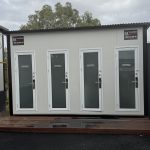 4.5m x 2.4m Toilet Block x4  Toilets
