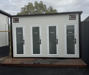 Portable Industries 4 toilet ablution block